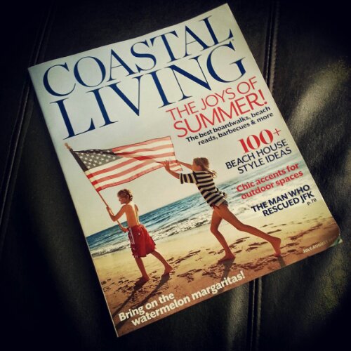 coastal living July/August