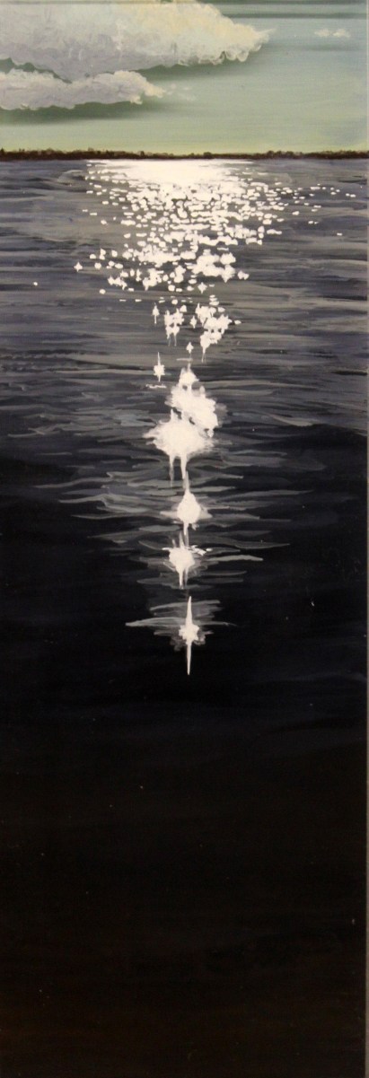 "Coastline, Marion" © Jess Hurley Scott landscape painting