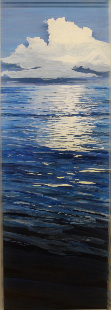 "Adrift, Lucaya" © Jess Hurley Scott landscape painting