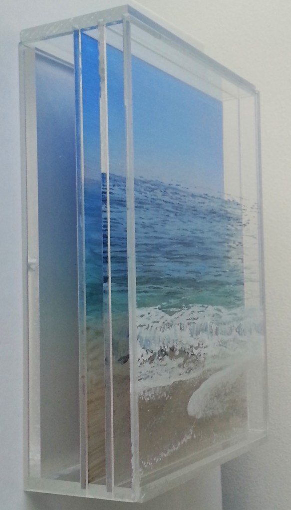 Coskata-Coatue, Nantucket © Jessica Hurley Scott landscape layered painting, seascape
