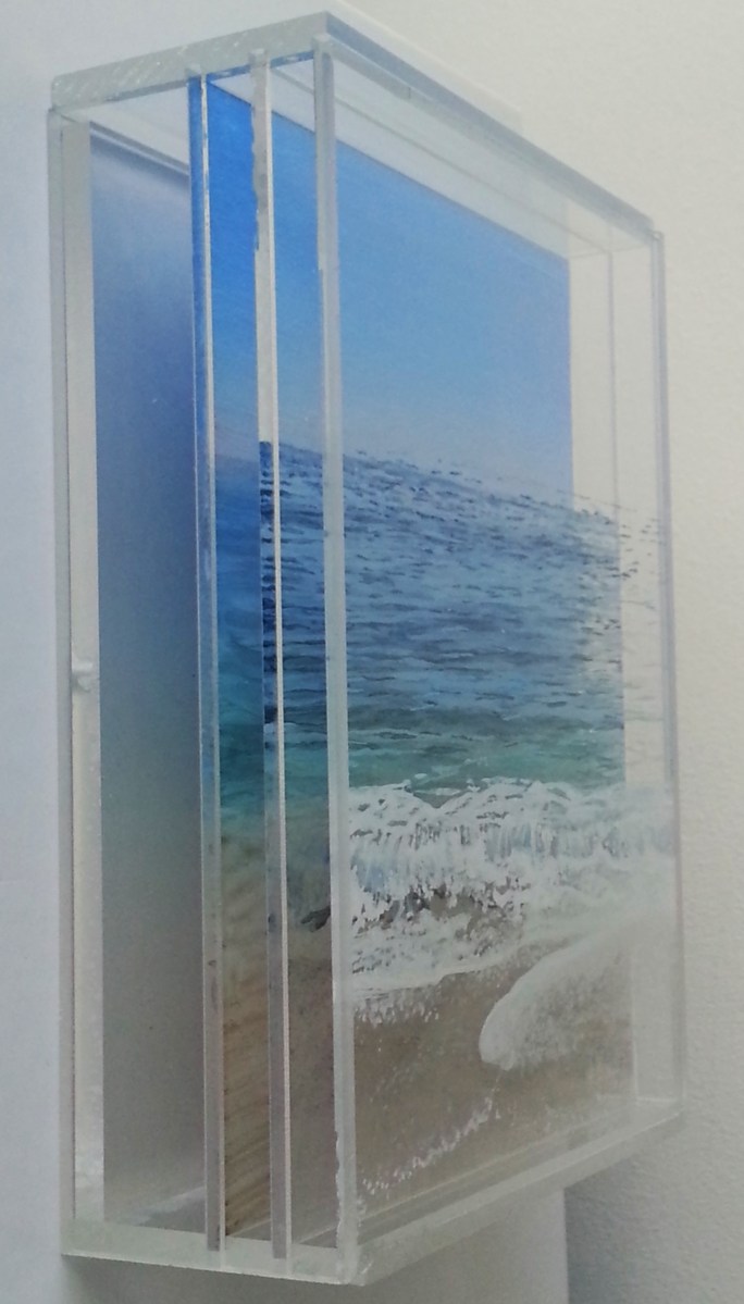 Coskata-Coatue, Nantucket © Jessica Hurley Scott landscape layered painting, seascape