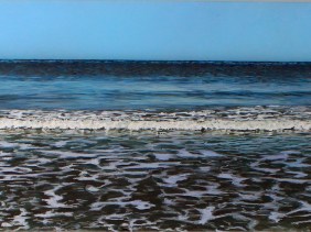 'Before The Erosion, Minot' acrylic on acrylic panel © Jess Hurley Scott